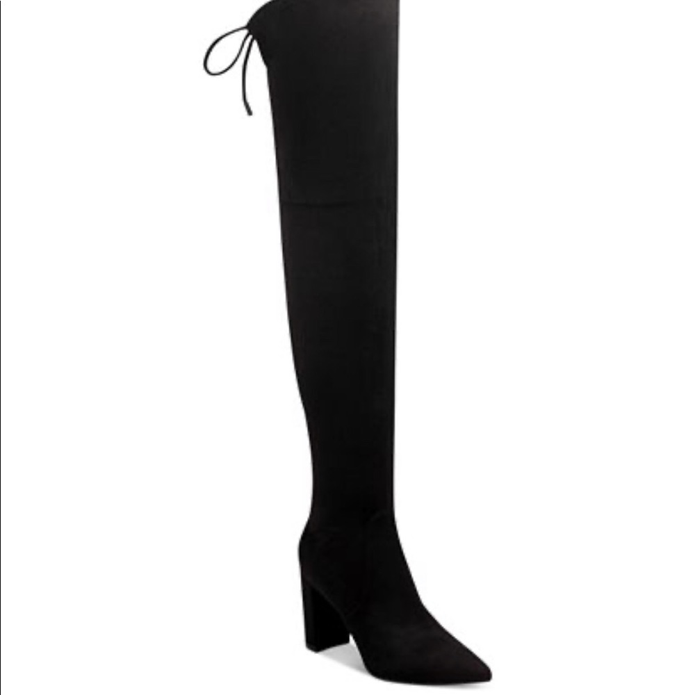 Marc Fisher over the knee suede boots
